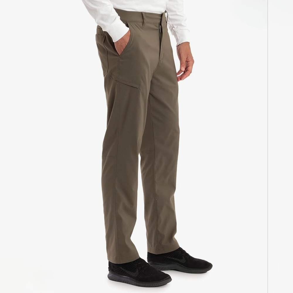 Gerry Venture Fleece Lined Pant, Green, Size 42x32